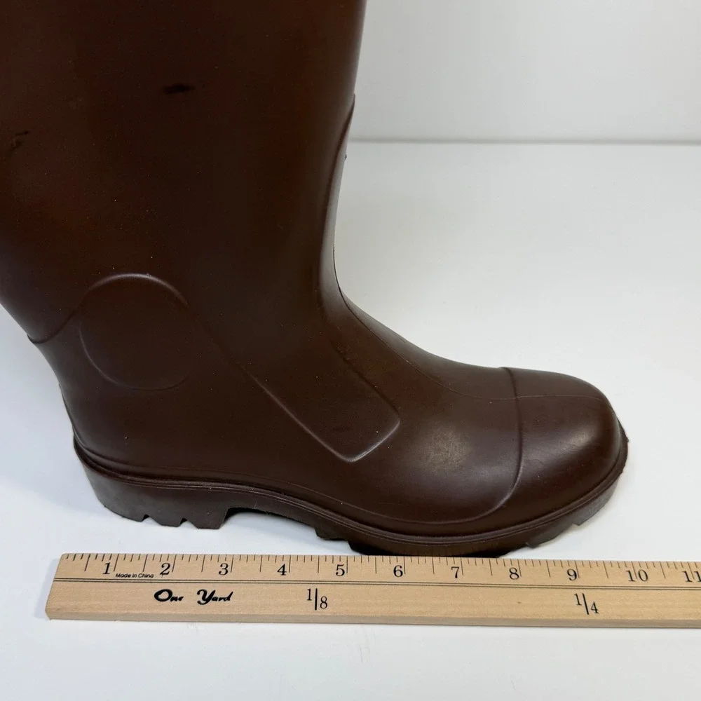 Northerner by Servus Brown Rubber Rain Boots Waterproof Work Made in USA Mens 5